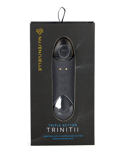 Nu Sensuelle Trinitii Tongue Vibe - 18k Gold Novel Creations Usa INC