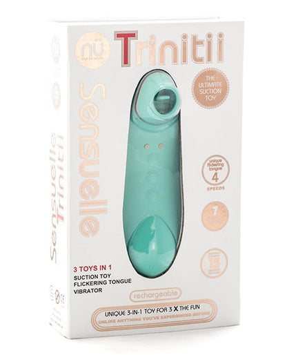 Nu Sensuelle Trinitii Tongue Vibe - Electric Blue Novel Creations Usa INC