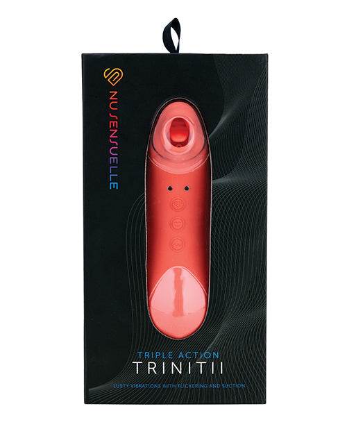 Nu Sensuelle Trinitii Tongue Vibe - Coral Novel Creations Usa INC