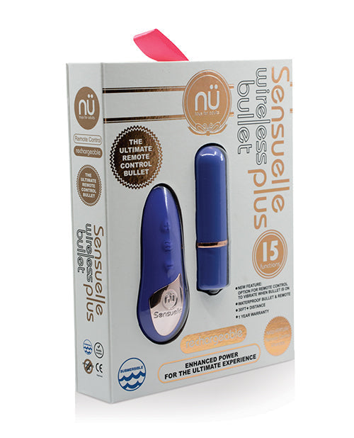 Nu Sensuelle Remote Control Wireless Bullet Plus - Ultra Violet Novel Creations Usa INC