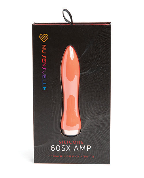 Nu Sensuelle 60SX AMP Silicone Bullet - Coral Novel Creations Usa INC