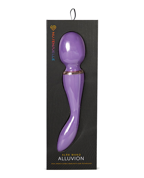 Nu Sensuelle Alluvion XLR8 Bendable Wand - Purple Novel Creations Usa INC