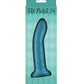 Royals 6" Big Dildo | Charlie Curved Suction Cup Dildo | Metallic Teal Realistic Dildo Ns Novelties INC