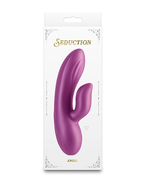 Seduction G Spot Vibrator | Angel Rabbit Vibrator | Metallic Magenta Clit Vibrator | Best Vibrator for Women Ns Novelties INC