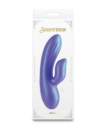 Seduction Rabbit Vibrator | Angel G Spot Vibrator | Metallic Purple Clit Vibrator | Best Vibrator for Women Ns Novelties INC