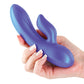 Seduction Rabbit Vibrator | Angel G Spot Vibrator | Metallic Purple Clit Vibrator | Best Vibrator for Women Ns Novelties INC