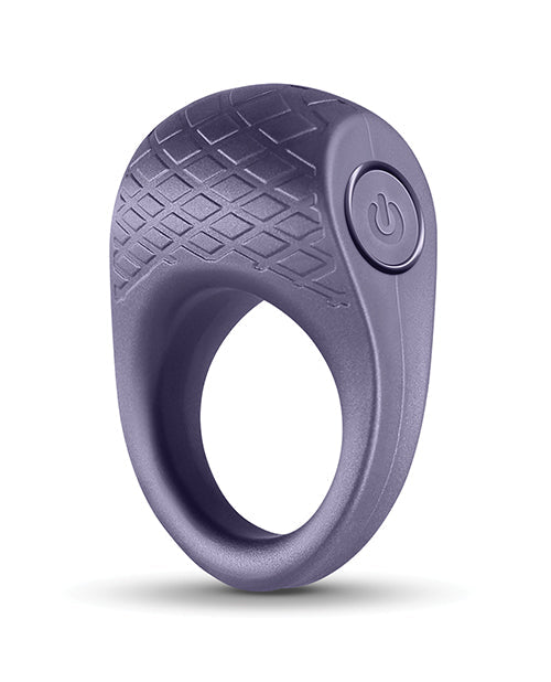 Seduction Levi Cock Ring - Metallic Grey Ns Novelties INC