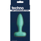 Techno Prism App Controlled Rotating & Vibrating Anal Plug - Teal Ns Novelties INC