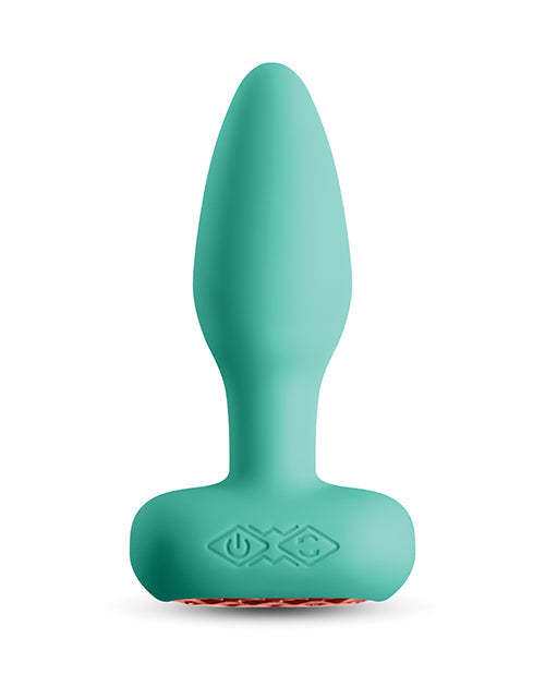 Techno Prism App Controlled Rotating & Vibrating Anal Plug - Teal Ns Novelties INC