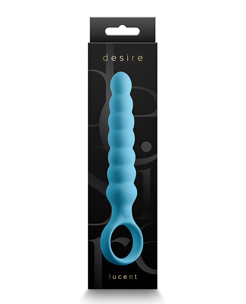 Desire Lucent Wand Vibrator | Blue Best Vibrator for Women | 3-Speed Clit Vibrator | Anal Vibrator Ns Novelties INC