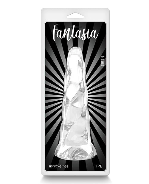 Fantasia Siren Realistic Dildo | Clear Big Dildo | Flexible Large Dildo | Stimulating Best Dildo Ns Novelties INC