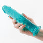 Fantasia Upper 8" Big Dildo | Teal Realistic Dildo | Stimulating Best Dildo | Flexible Large Dildo Ns Novelties INC