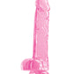 Fantasia Ballsy 7.5" Big Dildo | Pink Dildo | Suction Cup Dildo | Flexible Realistic Dildo Ns Novelties INC