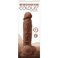 Colours Pleasures 5" Vibrating Dildo - Brown Ns Novelties INC