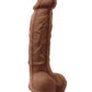 Colours Dual Density Realistic Dildo | 5" Big Dildo | Brown Suction Cup Dildo Ns Novelties INC