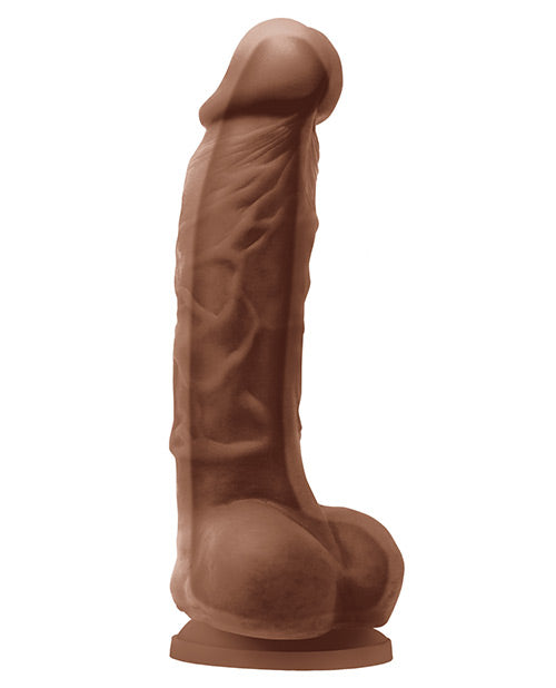 Colours Dual Density Realistic Dildo | 5" Big Dildo | Brown Suction Cup Dildo Ns Novelties INC