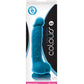 Colours Dual Density Realistic Dildo | 5" Big Dildo | Blue Suction Cup Dildo Ns Novelties INC