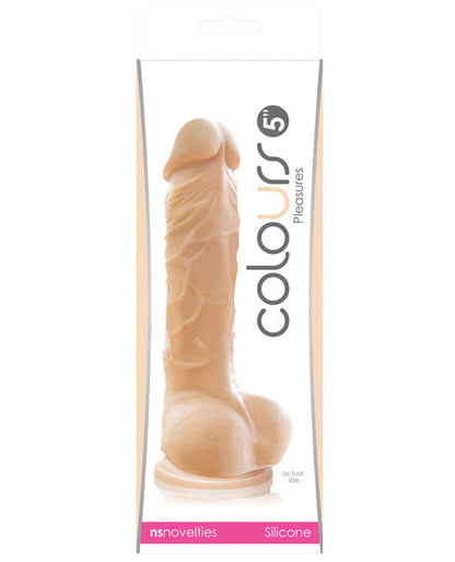 Colours Pleasures Realistic Dildo | 5" Big Dildo | Flesh Suction Cup Dildo Ns Novelties INC