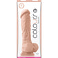 Colours Pleasures Realistic Dildo | 8" Big Dildo | White Suction Cup Dildo Ns Novelties INC