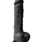 Colours Pleasures Realistic Dildo | 8" Big Black Dildo | Suction Cup Dildo Ns Novelties INC