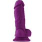 Colours Realistic Dildo | Thick 5" Big Dildo | Purple Suction Cup Dildo Ns Novelties INC