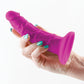 Colours Pleasures Realistic Dildo | 5" Big Dildo | Purple Thin Suction Cup Dildo Ns Novelties INC