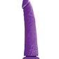 Colours Pleasures Realistic Dildo | Thin 8" Big Dildo Purple | Suction Cup Dildo Ns Novelties INC