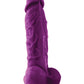 ColourSoft 5" Big Dildo | Silicone Realistic Dildo | Purple Suction Cup Dildo Ns Novelties INC