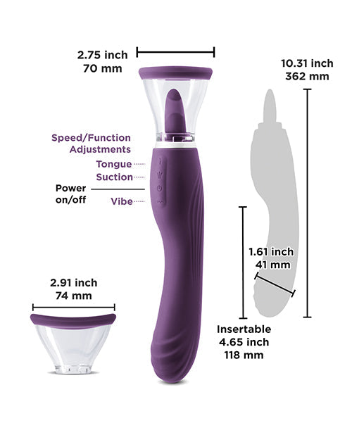 INYA Triple Delight - Purple Ns Novelties INC