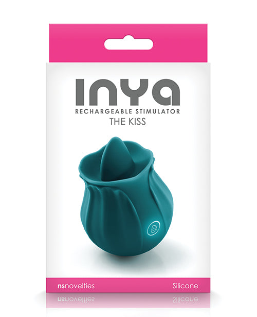 INYA The Kiss Rechargeable Vibe - Dark Teal Ns Novelties INC