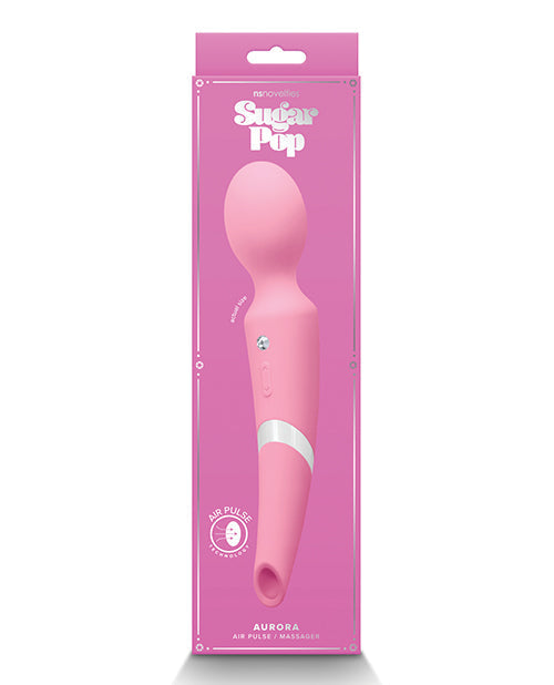 Sugar Pop Aurora Air Pulse Massager Wand - Pink Ns Novelties INC
