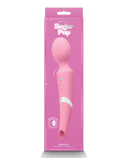 Sugar Pop Aurora Air Pulse Massager Wand - Pink Ns Novelties INC