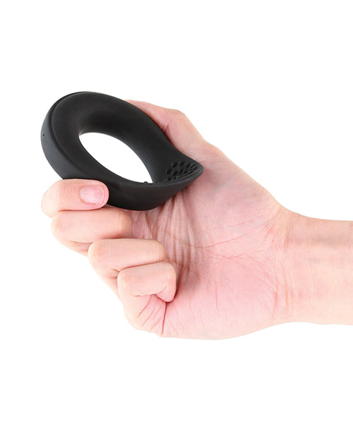 Renegade Slider Vibrating Cock Ring - Black Ns Novelties INC