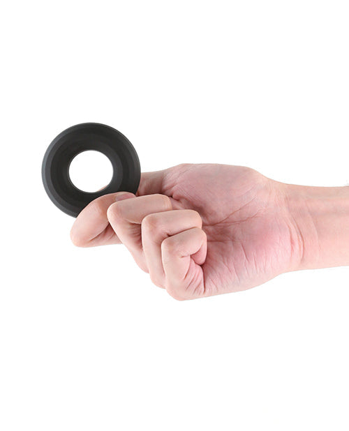Renegade Fireman Cock Ring - Large Black Ns Novelties INC