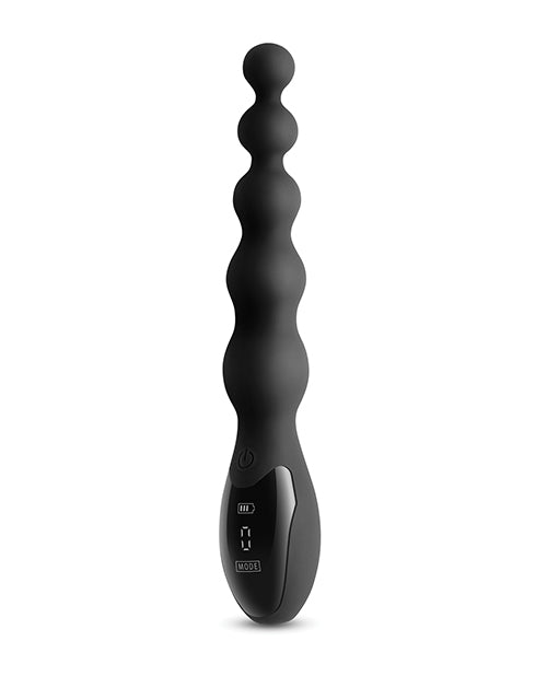 Renegade Virtua Digital Beaded Anal Vibrator - Black Ns Novelties INC
