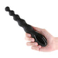 Renegade Virtua Digital Beaded Anal Vibrator - Black Ns Novelties INC