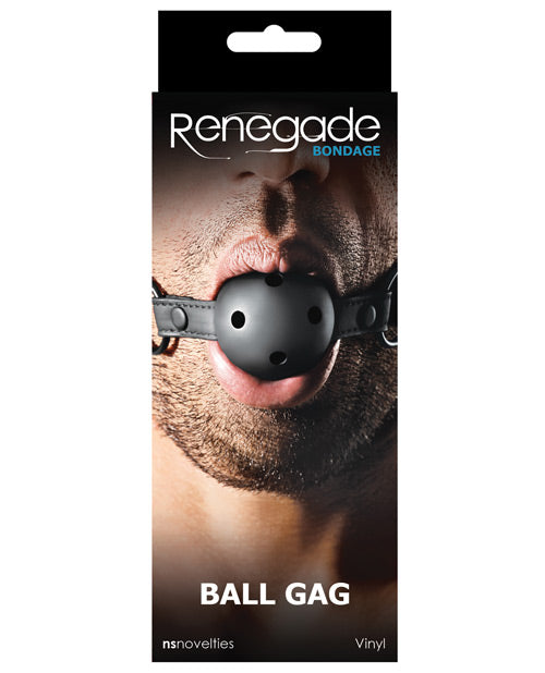 Renegade Bondage Ball Gag - Black Ns Novelties INC