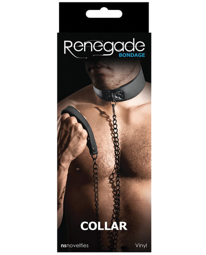 Renegade Bondage Collar - Black Ns Novelties INC