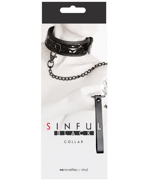 Sinful Collar - Black Ns Novelties INC