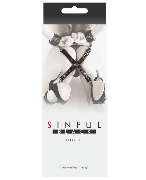 Sinful Hogtie - Black Ns Novelties INC
