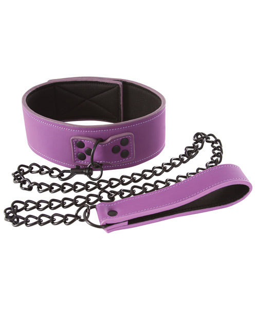 Lust Bondage Collar - Purple Ns Novelties INC