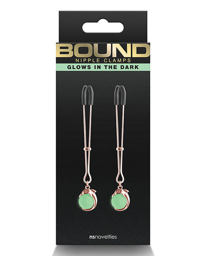 Bound G1 Nipple Clamps - Rose Gold Ns Novelties INC