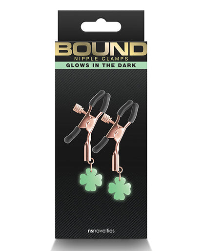 Bound G4 Nipple Clamps - Rose Gold Ns Novelties INC