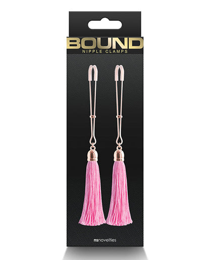 Bound T1 Nipple Clamps - Pink Ns Novelties INC