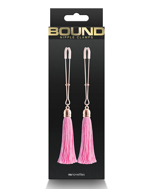 Bound T1 Nipple Clamps - Pink Ns Novelties INC