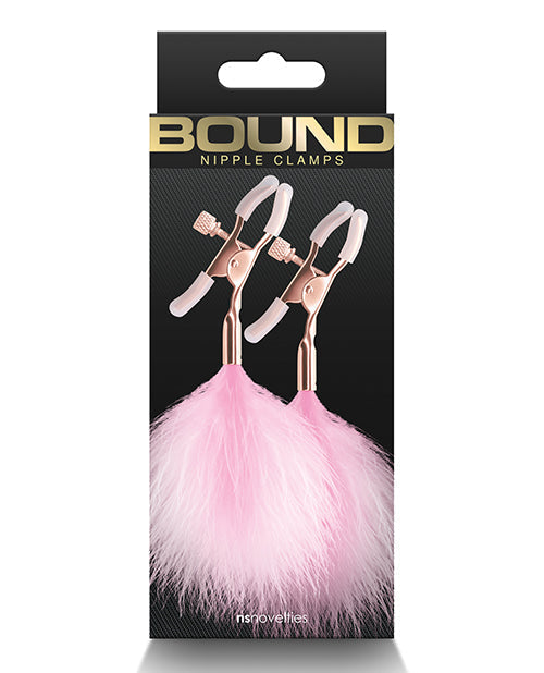 Bound F1 Nipple Clamps - Pink Ns Novelties INC