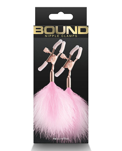 Bound F1 Nipple Clamps - Pink Ns Novelties INC