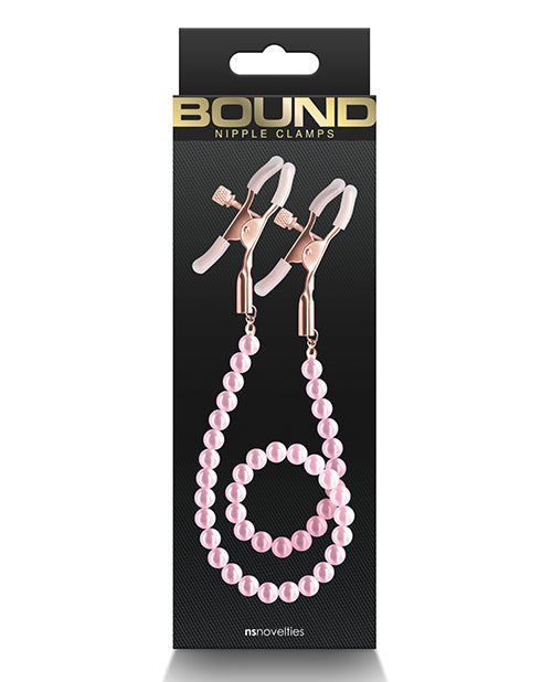 Bound DC1 Nipple Clamps - Pink Ns Novelties INC