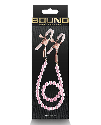 Bound DC1 Nipple Clamps - Pink Ns Novelties INC