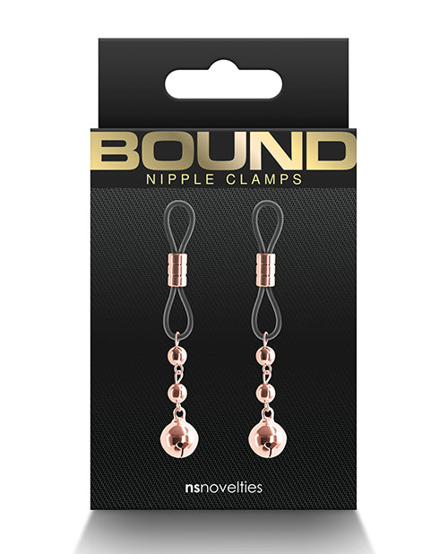 Bound D1 Nipple Clamps - Rose Gold Ns Novelties INC